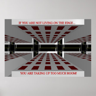 Die Kante (Druck) Poster