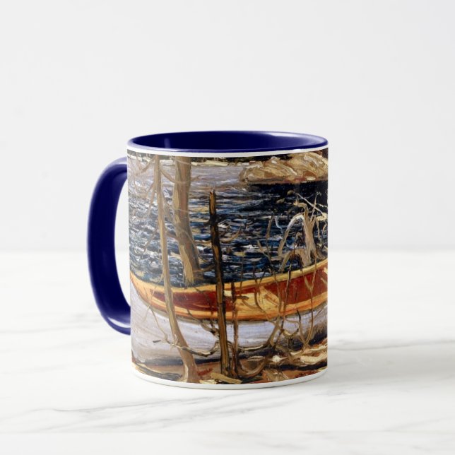 Die Kanuele, schöne Kunst von Tom Thomson Tasse (Vorderseite Links)