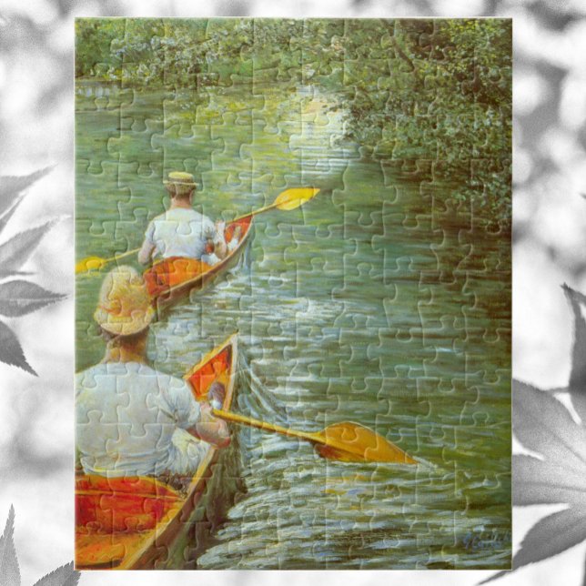 Die Kanus, Perissoires von Gustave Caillebotte Puzzle (Von Creator hochgeladen)