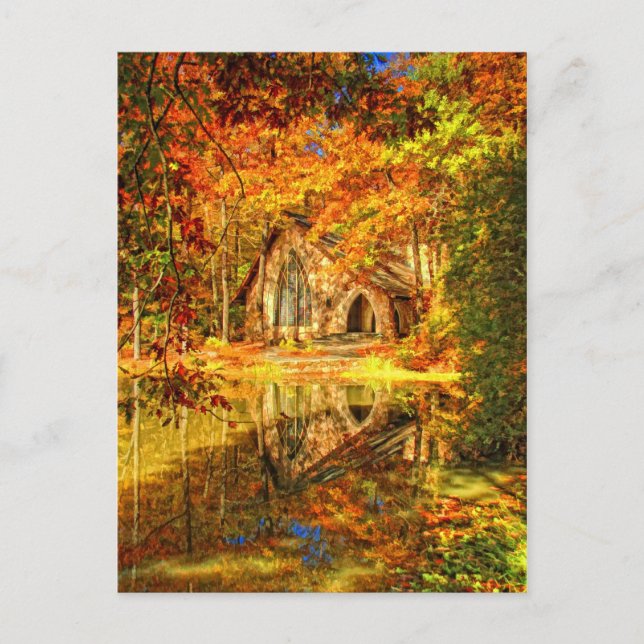 Die Kapelle in Callaway Postkarte (Vorderseite)