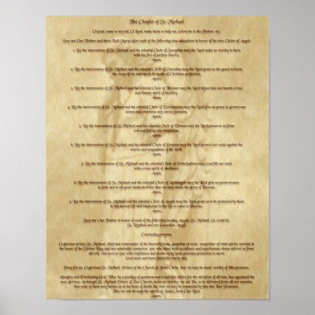 Die Kapelle von St. Michael Poster (Vorne)