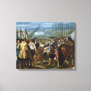 Die Kapitulation Bredas, 1625, c.1635 Leinwanddruck