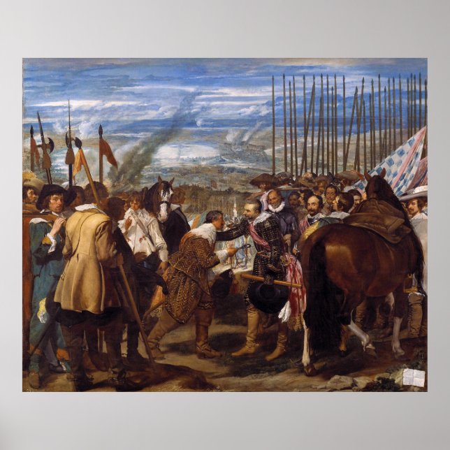 Die Kapitulation Bredas oder die Lügen von Velázqu Poster (Vorne)