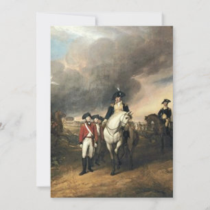 Die Kapitulation von Lord Cornwallis in Yorktown J Einladung