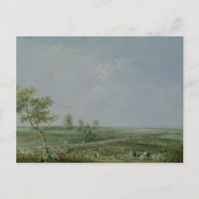 Die Kapitulation Yorktown Postkarte (Vorderseite)