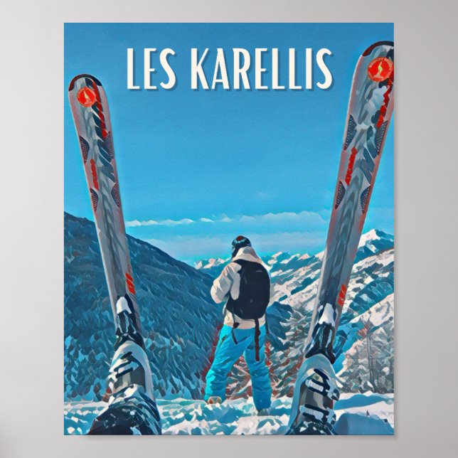 Die Karellis Skistation Poster (Vorne)
