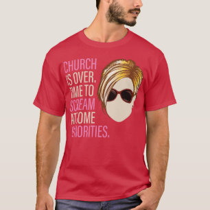 Die Karen Kirche ist über die Zeit hinaus in den M T-Shirt
