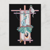 Die Karte des Tarots "Hanged Woman"