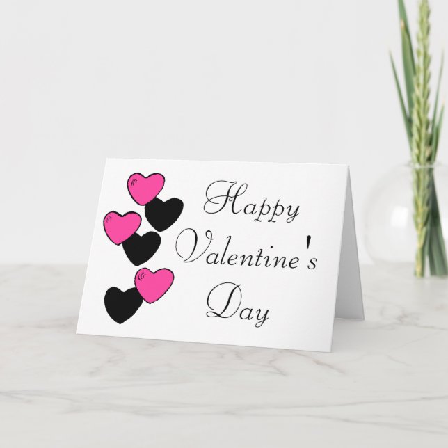 Die Karte des Valentinsgrußes (Vorderseite)