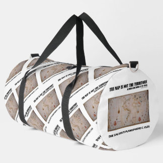 Die Karte ist nicht das Territorium Salviati Plani Duffle Bag