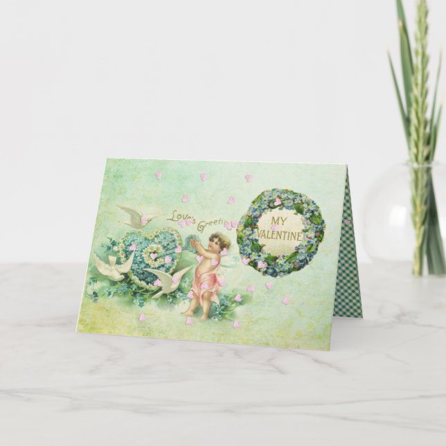 die Karte meines geliebten Valentinsgrußes (Vorderseite)