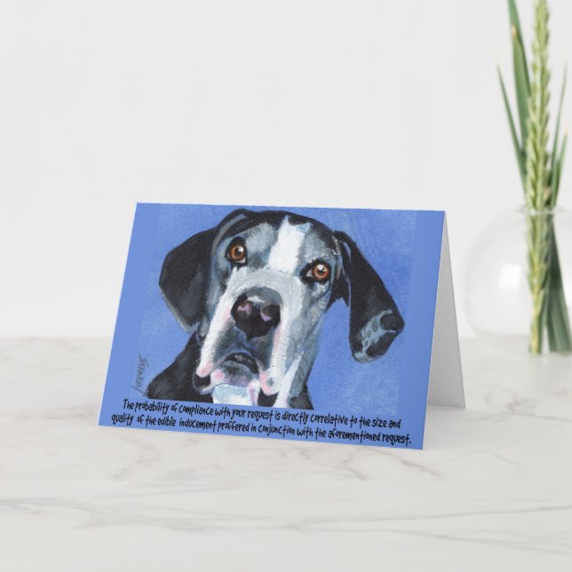 Die Karte Professor-Gruß (Vorderseite)