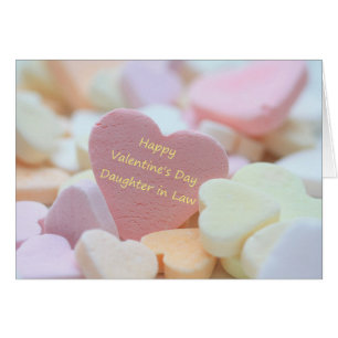 die Karte Schwiegertochter Valentinsgrußes