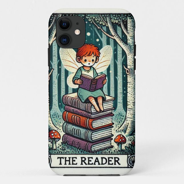 Die Kartenansicht des Reader-Tarots Case-Mate iPhone Hülle (Rückseite)