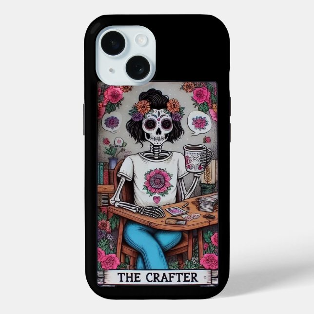 Die Kartenkollektion für das Crafter-Tarot Case-Mate iPhone Hülle (Rückseite)