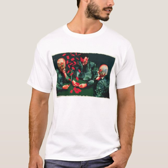 Die Kartenspieler 1987 T-Shirt (Vorderseite)
