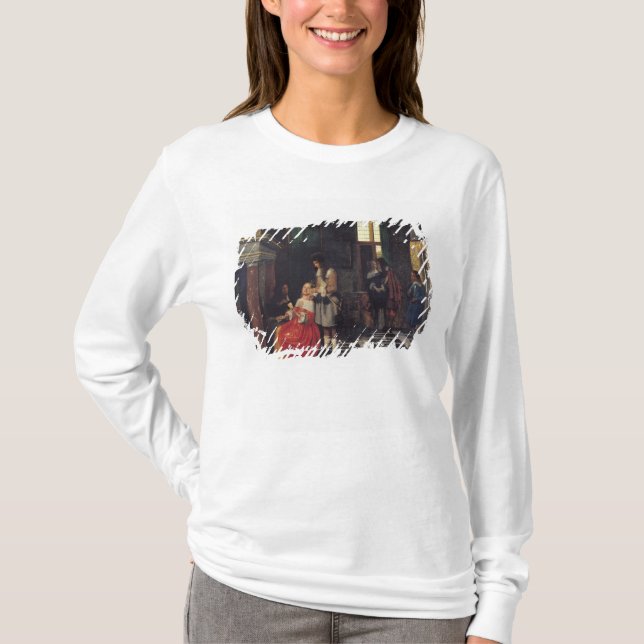 Die Kartenspieler, c.1663-65 T-Shirt (Vorderseite)