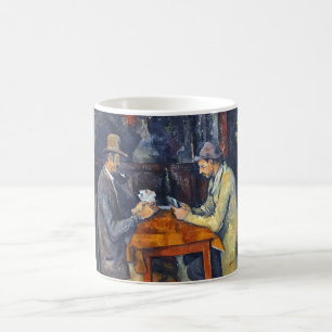 Die Kartenspieler, Cezanne Kaffeetasse