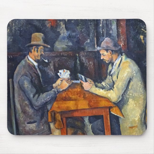 Die Kartenspieler, Cezanne Mousepad (Vorne)
