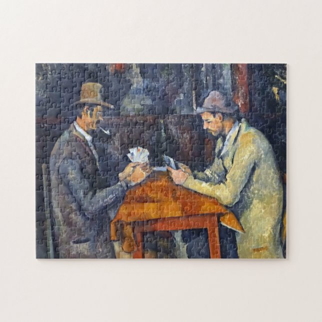 Die Kartenspieler, Cezanne Puzzle (Horizontal)