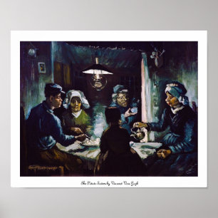 Die Kartoffel-Esser durch Vincent van Gogh Poster