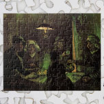 Die Kartoffelessen von Vincent van Gogh Puzzle<br><div class="desc">Das Potato Eaters von Vincent van Gogh ist ein Vintages Porträtmalerei eines Post-Impressionismus,  in dem eine Bauernfamilie das Abendessen einnimmt. Über den Künstler: Vincent Willem van Gogh war ein postimpressionistischer Maler,  dessen Werk durch seine raue Schönheit,  emotionale Ehrlichkeit und seine kühne Farbe besonders bemerkenswert war.</div>