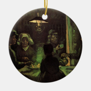 Die Kartoffelesser von Vincent van Gogh Keramik Ornament