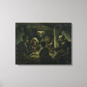 Die Kartoffelesser von Vincent Van Gogh Leinwanddruck