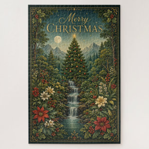 Die Kaskade der Weihnachtsmagie Puzzle
