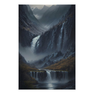 Die Katastrophe des Berges Poster