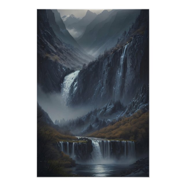 Die Katastrophe des Berges Poster (Vorderseite)