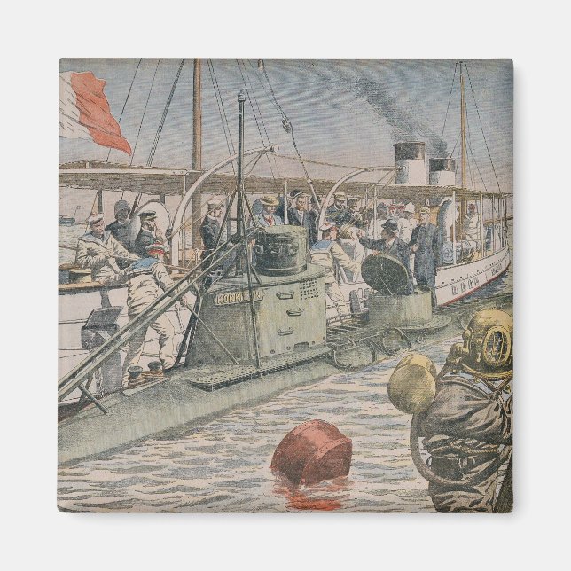 Die Katastrophe von Bizerte Magnet (Vorne)