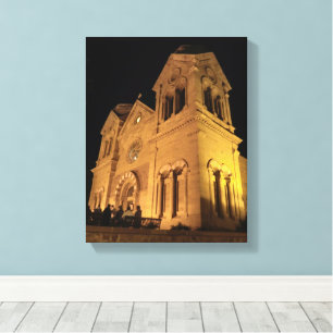 Die Kathedralbasilika St. Franziskus von Assisi Leinwanddruck