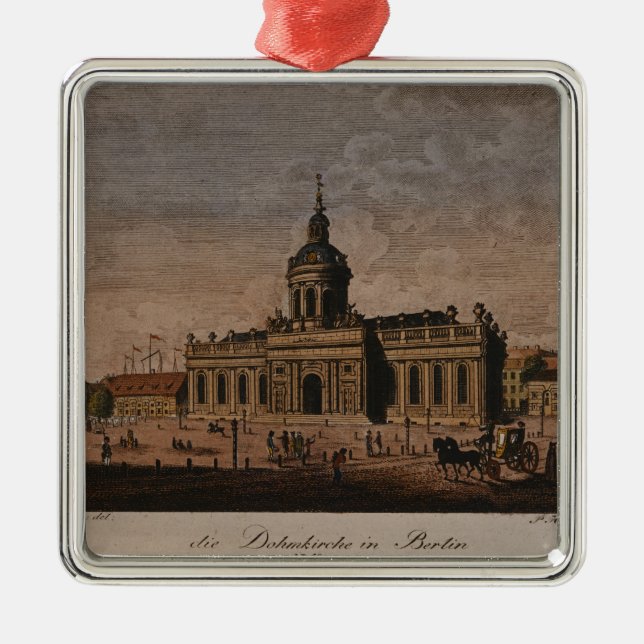 Die Kathedrale, Berlin Ornament Aus Metall (Vorne)