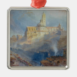 Die Kathedrale, Siena, 1902 Ornament Aus Metall