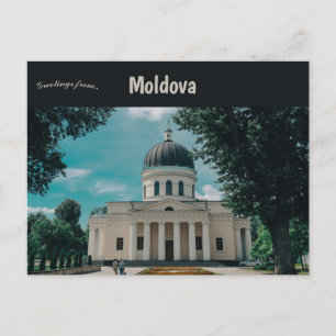 Die Kathedrale von Chișinău Moldawien Postkarte