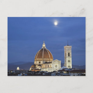 Die Kathedrale von Florenz und die Basilika di Postkarte