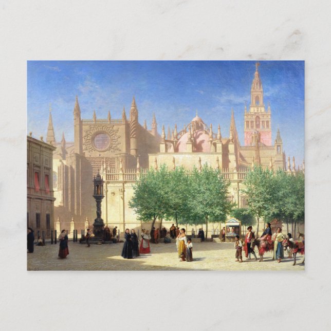 Die Kathedrale von Sevilla Postkarte (Vorderseite)