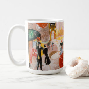 Die Kathedralen am Broadway von Florine Stettheime Kaffeetasse
