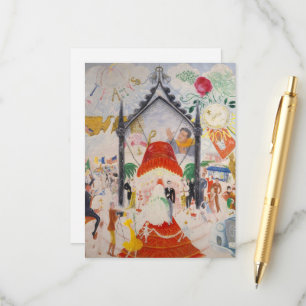 Die Kathedralen der 5. Avenue von Stettheimer Begleitkarte