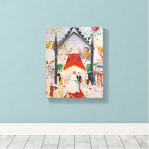 Die Kathedralen der 5. Avenue von Stettheimer Leinwanddruck