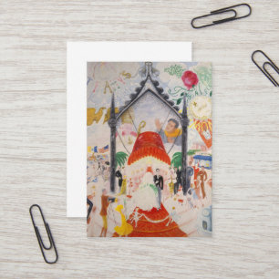 Die Kathedralen der 5. Avenue von Stettheimer Visitenkarte