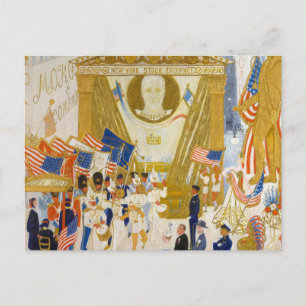 Die Kathedralen der Wall Street, 1939 Postkarte