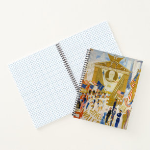 Die Kathedralen der Wall Street durch Stettheimer Notizbuch