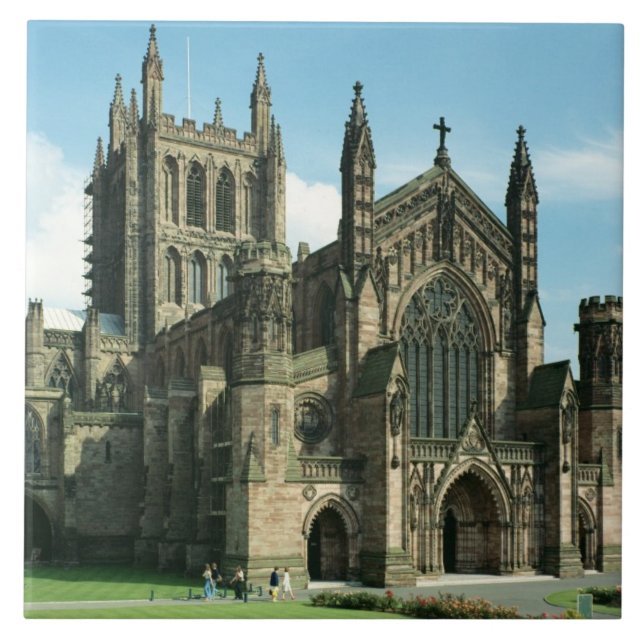 Die Kathedralen-Kirche der gesegneten Jungfrau Fliese (Vorderseite)