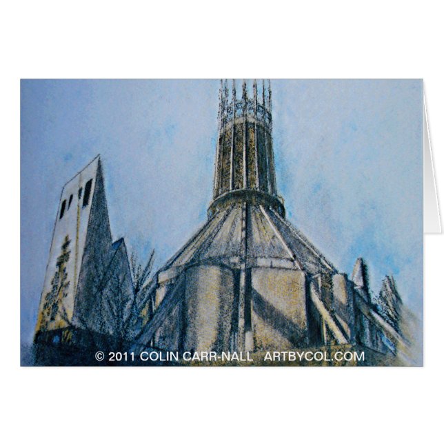 Die katholische Kathedrale Liverpool Colin (Vorderseite (Horizontal))