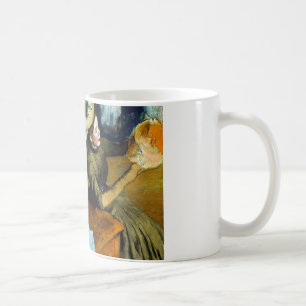 Die Katze der berühmten Künstler entgasten herei Kaffeetasse