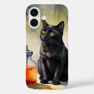 Die Katze des Alchemisten iPhone 16 Hülle