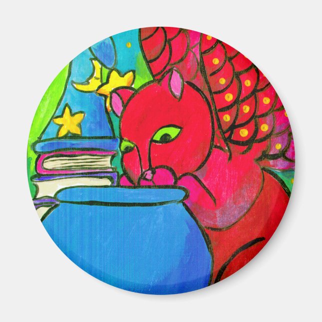 Die Katze des Zauberers Magnet (Vorne)