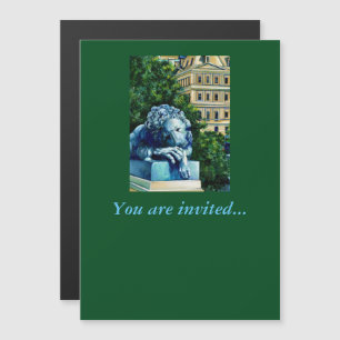 Die Katze, die die Kanaren aß Magneteinladung